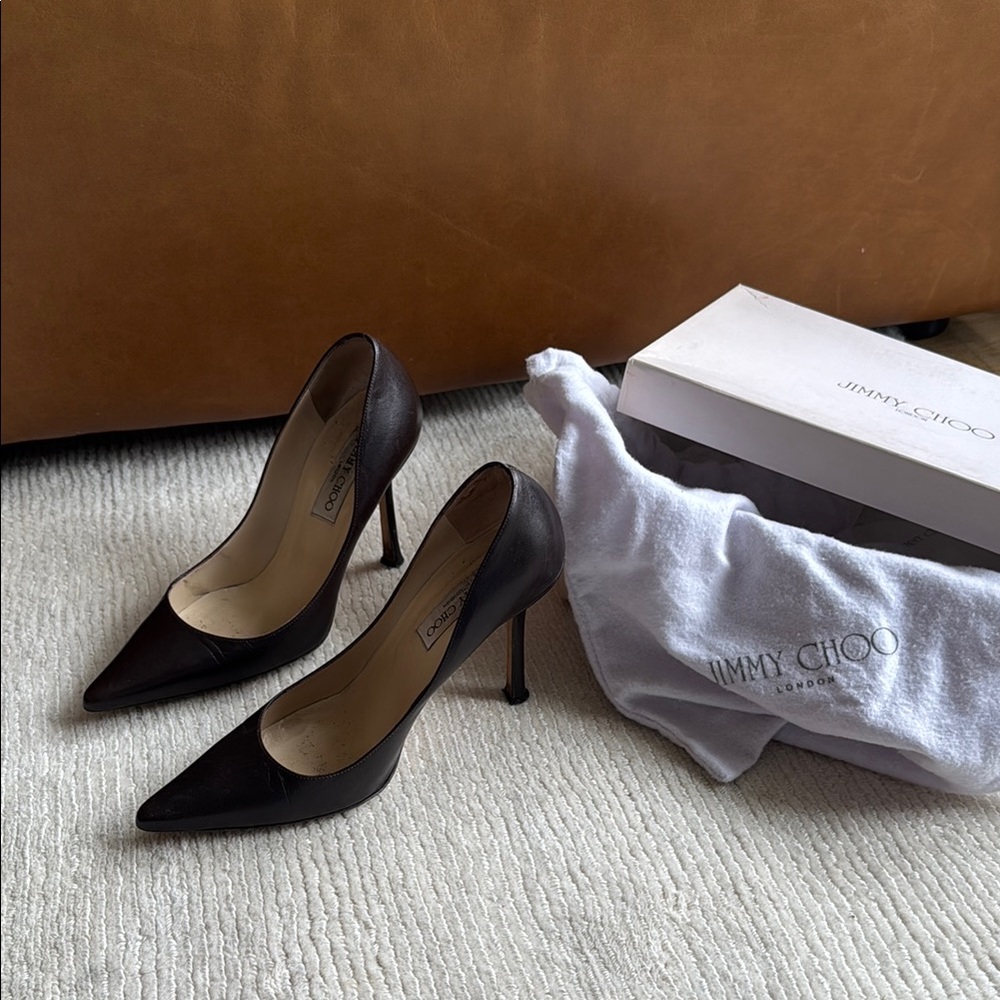 Jimmy Choo Chocolate brown heels